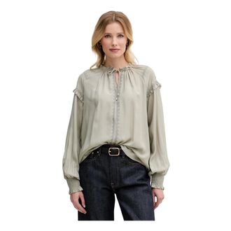 Mos Mosh MOS Mosh, Dames, Blouses & Shirts, Groen, Maat: M Viscose