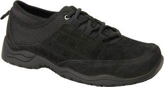 Drew Womens Lisbon Shoe In Black Nubuck Combo