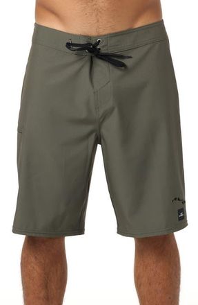 O'Neill Hyperfreak Heat Solid Hawaii 2 Board Shorts in Army at Nordstrom, Size 40