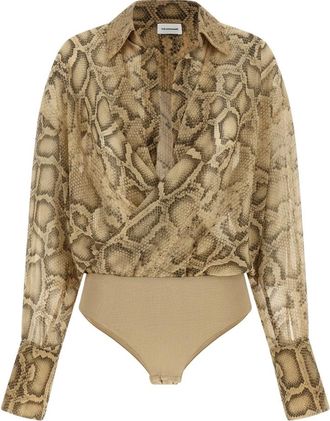 Andamane Mujer, Camisetas, Beige, Talla: M