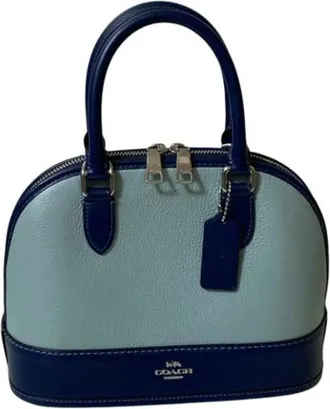 Coach Pre-owned Mini Bags, female, Blue, Size: ONE SIZE Pre-owned Mini Bag