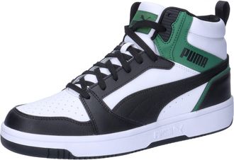 Puma Puma Unisex Adults Rebound V6 Sneakers, Puma White-Puma Black-Vine, 9.5 UK