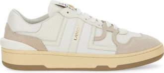Lanvin Clay Mesh Sneakers - Dames - Sneakers - Wit - 38 EU - Leer - Schoenen