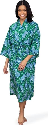 Printfresh Robe in Green Juice at Nordstrom, Size Xx-Small