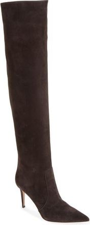 Gianvito Rossi Hansen Pointed Toe Boot in Moka at Nordstrom, Size 38.5