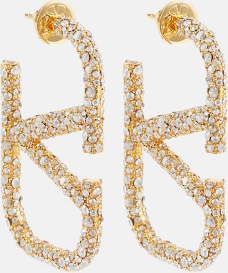 Valentino Orecchini VLogo con cristalli