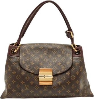 Louis Vuitton Pre-owned Shoulder Bags, female, Purple, Size: ONE SIZE Pre-owned Canvas Shoulder Bag