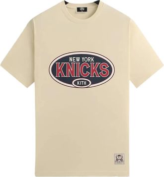 Kith T-shirt girocollo New York Knicks Jones - Toni neutri