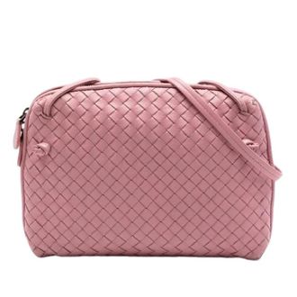 Bottega Veneta Pre-owned Cross Body Bags, female, Pink, Size: ONE SIZE Pre-owned Nodini Crossbody Bag