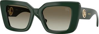 Burberry BE4476F Asian Fit 42038E Womens Sunglasses Green Size 51