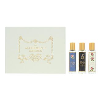 Gucci Womens The Alchemists Garden A Song for The Rose, The Voice of The Snake, Fading Autumn Eau de Parfum 3 x 15ml Gift Set - Green - One Size
