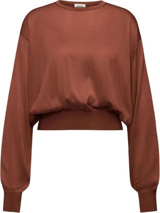 Drykorn Talomina Pullover - Dames - Sweatshirts - Bruin - S - Hoodies & sweatvesten