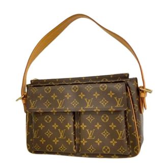 Louis Vuitton Pre-owned Shoulder Bags, female, Brown, Size: ONE SIZE Pre-owned Monogram Canvas Shoulder Bag
