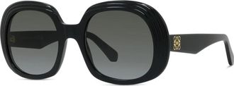 Loewe Anagram Zonnebril - Dames - Zonnebrillen - Zwart - 54 MM - Accessoires