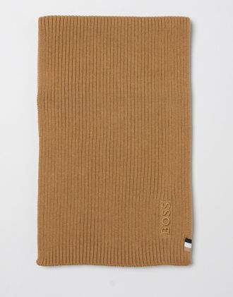 HUGO BOSS Scarf BOSS Men color Camel
