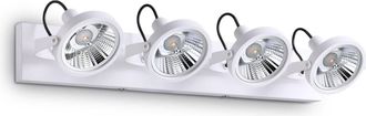 Ideal Lux Ideal Lux - Glim - L&aacute;mpara De Techo 4 Luces Blanca