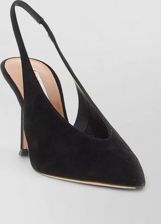 Aquazzura leather slingback mules