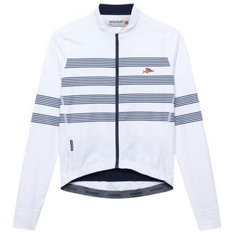 Cafe du Cycliste Charlie Velotrikot f&uuml;r Herren | wei&szlig;