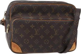 Louis Vuitton Pre-owned Cross Body Bags, female, Brown, Size: ONE SIZE Pre-owned Vintage Cross Body Bag