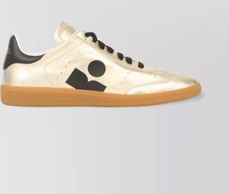 Isabel Marant shiny leather kaycee sneakers