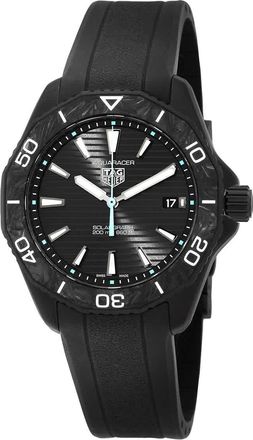 Tag Heuer Aquaracer Quartz Black Dial Mens Watch WBP1112.FT6199
