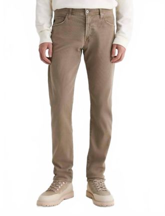 AG - Adriano Goldschmied Tellis Bedford Corduroy Pant In 5 Years Sulphur Industrial Taupe