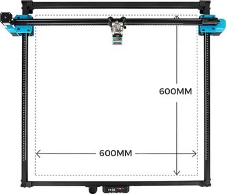 OEM M&aacute;quina De Grabado L&aacute;ser, &Aacute;rea De Trabajo De 600 Mm, Compatible Con Grbl, Paquete De 1, Ue, 40w Tts-55 Pro