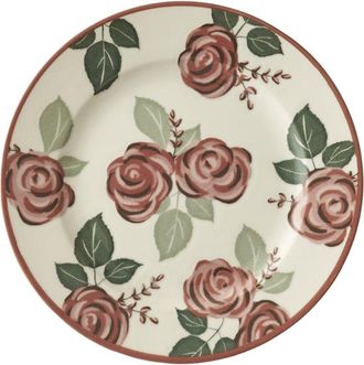 Bella Maison Set Of 4 Rose Porcelain Dessert Plates