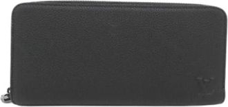 Louis Vuitton Pre-owned Zippy Wallet Horizontal - Heren - Vintage Accessoires - Zwart - ONE Size - Leer - Vintage