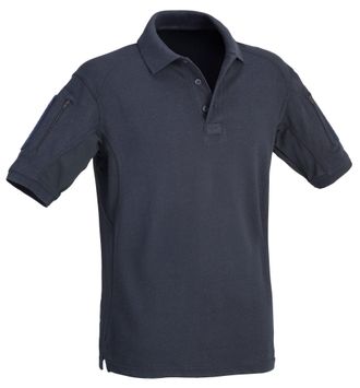 Defcon 5 Defcon 5 Short Sleeve Tactical Polo Shirt with Pockets, Navy, XL
