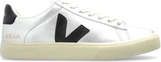Veja Sneakers, female, Gray, Size: 10 US Campo Leather sports shoes