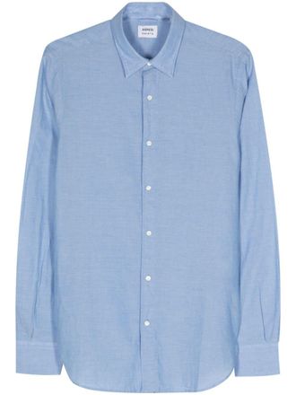 Aspesi Reduced II katoenen shirt - Blauw