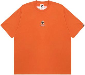 Aape By A Bathing Ape Moonface Clover T-shirt - Orange