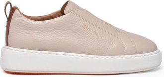 Santoni Slip-On - Dames - Sneakers - Roze - 35 EU - Leer - Schoenen