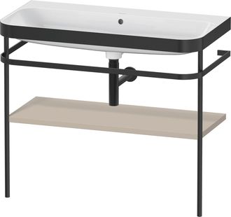 Duravit Set Duravit Happy D.2 Plus Con Soporte Met&aacute;lico, 975x490mm, Sin
