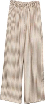 Max Mara Ladino Trousers - Womens - Silk
