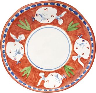 Arcucci poiseidone orange tray round 38 cm