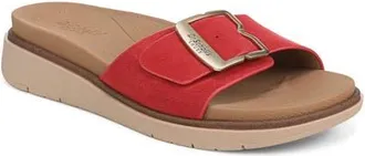 Dr. Scholls Paradis Buckle Slide Sandal in Red at Nordstrom, Size 6.5