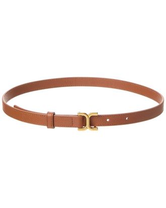 Chlo&eacute; Marcie Small Leather Belt