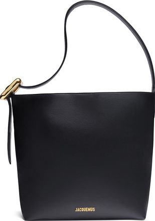 Jacquemus Le Regalo Shoulder Bag in Black 990 at Nordstrom