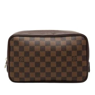Louis Vuitton Pre-owned Trousse Toilette 25 - Dames - Pre-owned - Bruin - Maat: ONE Size