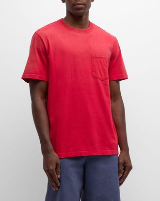 Golden Goose Mens Journey Gauze Cotton T-Shirt