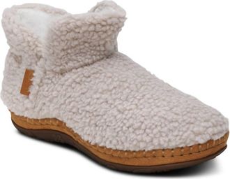Aetrex Womens Malina Arch Support Slipper In Tan