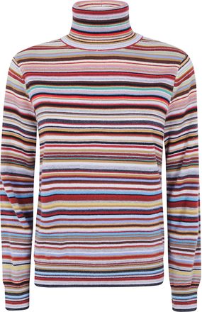 Paul Smith Roll-Neck Knitted Sweater