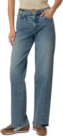 Kut from the Kloth Kelly Released Hem High Waist Kick Flare Jeans in Display at Nordstrom, Size 14