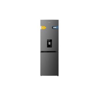 Cecotec Cecotec Frigor&iacute;fico Combi 2 Puertas Con Dispensador De Agua Bolero Coolmarket Combi 296 Df Wd Dark E, Dark Inox, 296 L