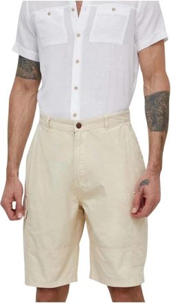 Barbour Ripstop Cargo Shorts - Heren - Korte Broeken - Beige - 3XS - Katoen - Korte Broeken