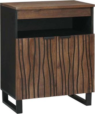 vidaXL vidaXL Credenza Marrone 60 x 33 x 75 cm legno massello di mango