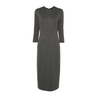 Fabiana Filippi Dress - Dames - Casual kleedjes - Groen - S - Kleedjes