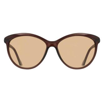 Calvin Klein Dames / dames zonnebril met kattenogen (Bruin)